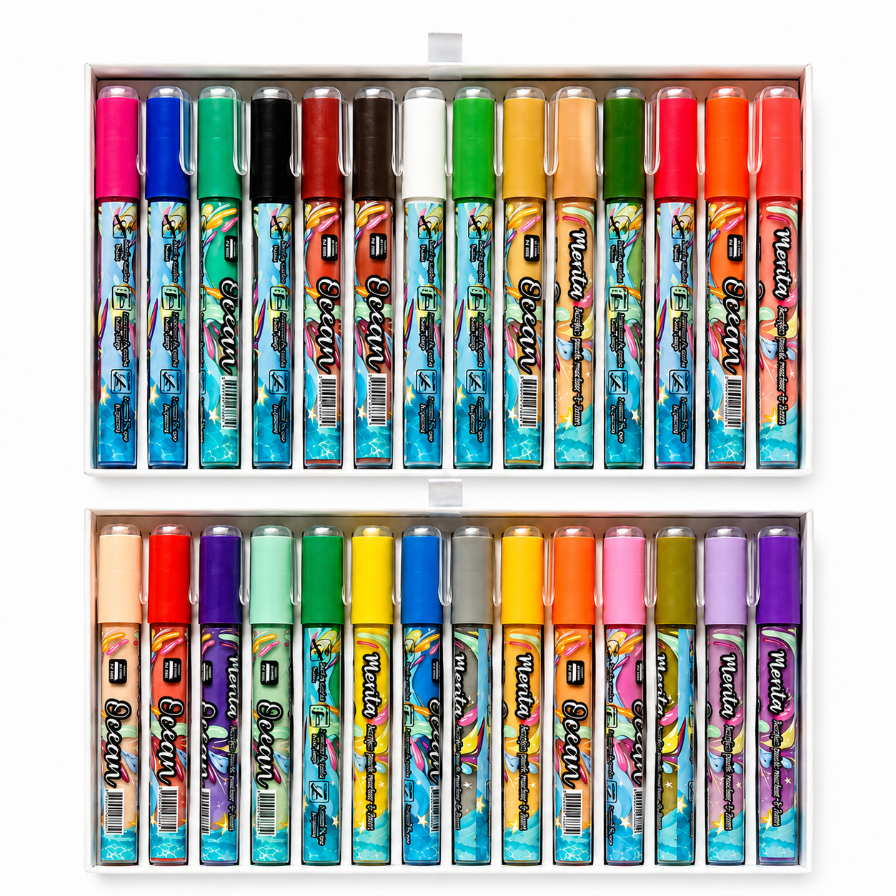 Acrylic Markers Morita Ocean 28 Units
