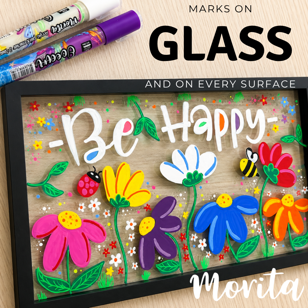Acrylic Markers Morita Rainbow 28 Units